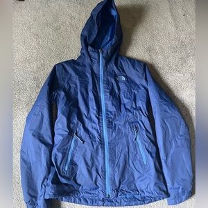 Blue north face jacket